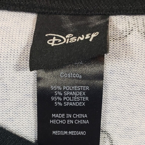 Disney Mickey Mouse‎ Pajama Set Sleepwear Long Sleeve Pants Blue Size Medium - Picture 3 of 6